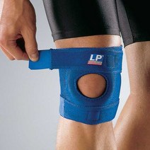 엘피 뒷면이 트인 무릎 보호대 LP-788, LP-788 블루, 1개
