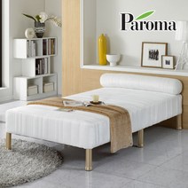 파로마 아이리스 단면 화이트(SS) 일반스프링매트리스, 24~25cm, 화이트