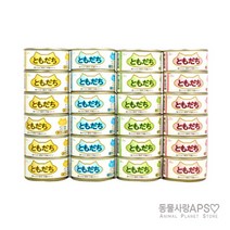 토모다찌 고양이캔 4종 콤보 x6 24개, 단품, 단품