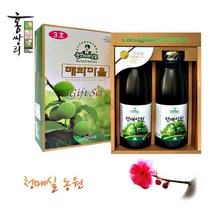 홍쌍리 청매실농원 청매실원액 선물세트(매실음료), 05 청매실 선물세트3호, 1000ml