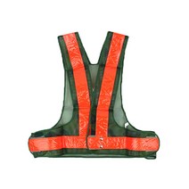 후아미 X반도 안전 야광조끼, 주황, 1개