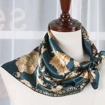 SC28 체스 쁘띠 미니 스카프 사각 샤틴 공단 실크 승무원 반다나 가방 장식 타이 악세사리 넥스카프 행사 패션 국산