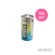 ALKALINE 도그트라 교체건전지 4lr44 x5개/알카라인/6v/짖음방지기/배터리, 단품, 단품, 단품