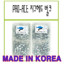 JRC 프로에이스 지그헤드, 1박스, 60개