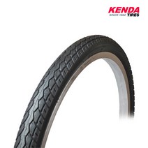 켄다 26X1.75 일반 도로용 자전거 타이어, 블랙