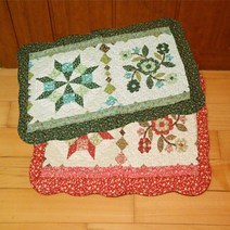 더고운매 퀼트 발매트 60*40 / 키친매트 135*50, 프리지아그린