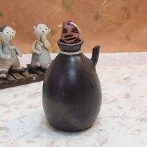 이천도자기 토비 옹기호롱주병(대) 도자기용기, 1ml, 1