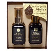 웰코스 과일나라 터치테라피 아르간 토탈 솔루션 50ml+50ml 페이스오일, 50g+50g, 1개, 1.69g, 1개