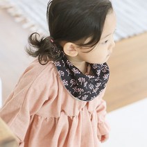 뿌뿌룰루 바나나 양면 스카프빕