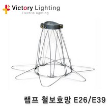 신광 LED벌브램프 전구 삼파장 방수소켓 콘센트 플러그 전등선, [보호망 C1-01] 철보호망 소(小)