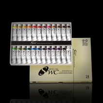 신한 최고급 전문가용 SWC 수채화물감 24색 일반, 1세트, 32색