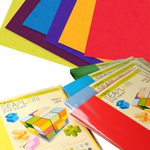 종이문화 색상지 씨플레인 A3, $Y47_no.48 빨강색, 10장, 10매