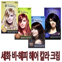 비해피 세화염색약, 세화칼라12-(5M)다크레드브라운, 1