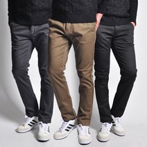 올진 남성용 BL면 본딩 바지 겨울 면바지 본딩바지