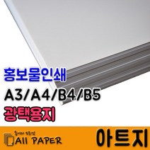 올페이퍼 100~300g 아트지, 아트지 100g_A4_250매