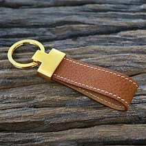 알피나 미네르바복스 카멜 이태리천연가죽 이니셜 키링 자동차 키홀더, 미네르바복스 카멜 (골드사티나)