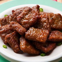 삼양 신임꺽정 납작떡갈비1kgX2팩, 1kg, 20g
