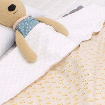 더스케치 아기담요 낮잠이불 양면이불, 03북유럽패턴-리프