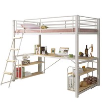 [15조한정 추가할인+원목발판증정] 에보니아 토리노 철재/철제 벙커침대 싱글 풀세트 옵션3 매트선택(그린폼매트 구매시 포켓매트업그레이드), 풀세트형_화이트_독립스프링10T매트