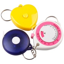 [우편무료배송] 원터치줄자 (3종류), 원형줄자(색상:랜덤발송), 1개