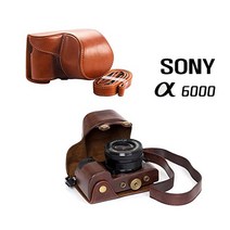 소니 A6000 가죽케이스/속사케이스, 소니 A6000 케이스, 블랙