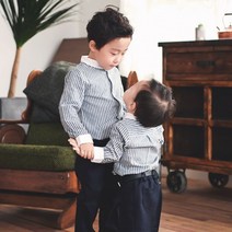 (미쏘아) 스트라이프 셔츠