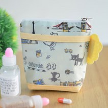 세맘스 겉&속모두방수 파우치, 세계여행