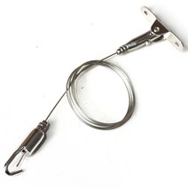 성원기업 피스고정용 레일고정용 액자걸이, A-7)경사걸이 (소) 실버, 1개