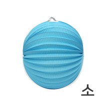 파티앤벌룬코리아 페이퍼벌룬, 소-라이트블루, 1개