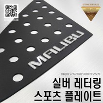 닥쏘오토 올뉴 말리부 C필러 스포츠플레이트, 2017 올뉴 말리부