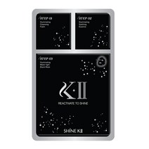 (주)엠엘에스 SHINE K2 일루미네이팅 블랙물광 마스크팩 시트 마스크/팩, 1매, 1매