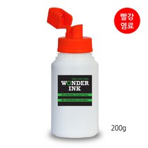 원더잉크 캐논 MP145 MP218 MP228 476 CL831 무한리필잉크, 07 캐논 소형프린터잉크 빨강200g, 1개
