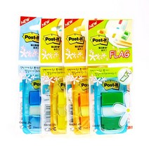 3M Post-it 플래그 680M-N-46x25mm청색외, S328513-노랑