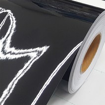 하이그로시시트지 인테리어필름 싱크대시트지 화이트 블랙, ED002(하이그로시 블랙)