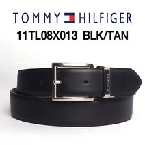 Tommy Hilfiger 타미힐피거 벨트 11TL08X013 BLK_TAN 빅사이즈 44까지