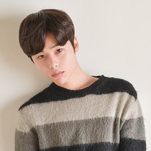 가발나라 세미가발 셋팅 가르마 펌 남성부분가발, 내츄럴브라운, 1개