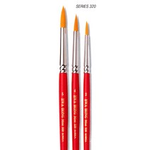 화홍 세필붓 320R, 4호, 12개입