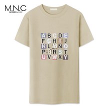 알파벳 라운드 반팔티 (MDST260YO)