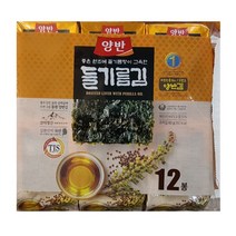 원하프양반들기름향이그윽한김5gx12/동원총알배송, 단품