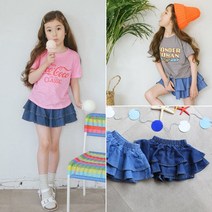 유나나 KJ데님캉캉치마바지 치마바지