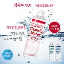 시크릿플랜트정제수 NO! 저자극대용량자연수클렌징워터카밍티트리, 300ml, 1개