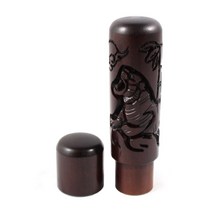 꾹앤락 국산 벽조목 도장, 개인인장, 02 벽조목 문양 죽호