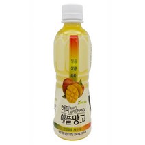 연호음료 해피 애플망고, 350ml, 20개