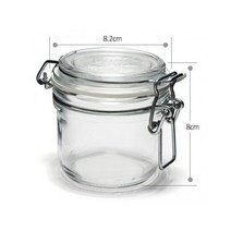 보르미올리 피도 200ml(투명) 유리병 이태리