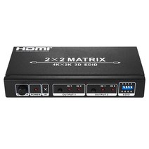이지넷유비쿼터스 2대2 HDMI MATRIX스위치 4K UHD지원 NEXT 2202HDM