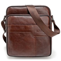 알맹 남성 소가죽 크로스백 AMCB05