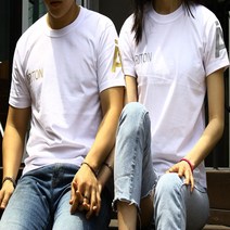 빈스패밀리 A 반팔티 커플티 남자 여자 티셔츠