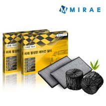 미래 활성탄 필터(1회교체분), 1개, 기아|mc103 로체 어드밴스 07년 11월이전