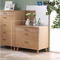 [동서가구] 에스타 JK800 네추럴 3단 서랍장 DF904216