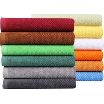 천마물산 국산 사우나 헬스 업소용 엠보 타올 세면 수건 110g 36x78cm, 연회색, 10장